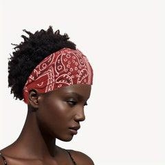 Vintage Waistband Headband Wide Brim Yoga Headband for Men & Women