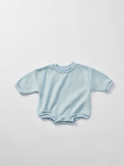 Baby Long Sleeve Cotton Triangle Romper for Spring and Autumn
