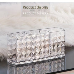 Acrylic Drill Pen Holder Desktop Makeup Brush Storage