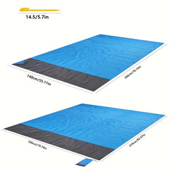 Waterproof Portable Camping Mat 2x2m 2x1m Folding Sandproof Picnic Beach Mat