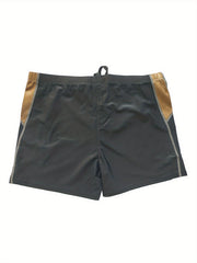Men's Boxer Swimming Trunks, High Stretch Swimwear for Beach Pool