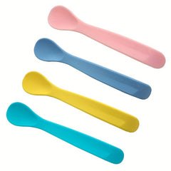 Baby Soft Silicone Spoon for Complementary Feeding