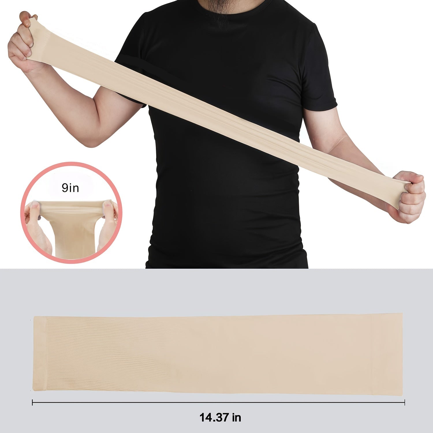 UV Blocking Compression Arm Sleeves for Summer Protection
