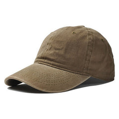 Duck Tongue Cap Washed Old Retro Soft Top Baseball Cap