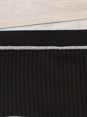 Ribbed Wireless Bralette Colorblock Everyday Bra