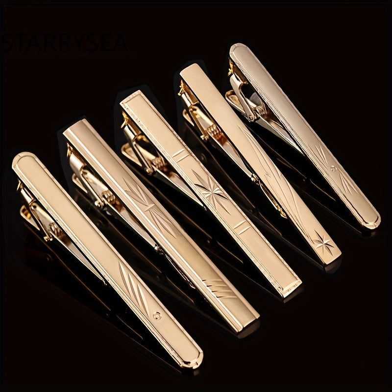 Men's Business Tie Clip for Regular Ties Necktie Wedding Business Tie Pin Clips