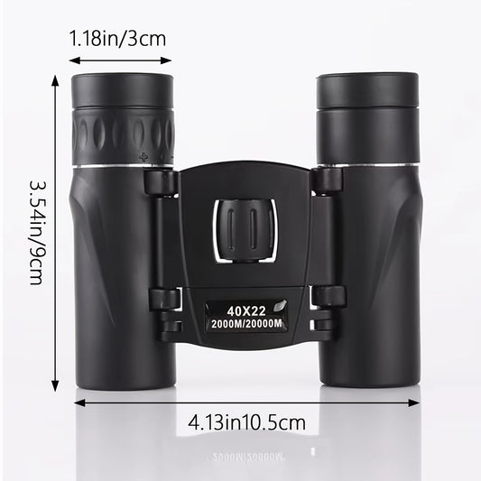 Portable HD Binoculars for Travel Camping Hiking