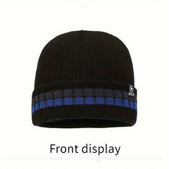 Men's Coldproof Windproof Fleece Knitted Beanie Hat