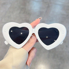 Heart Shaped Sunglasses Funny Sun Shades UV400