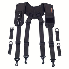 Men's Adjustable Tool Belt X Type Heavy Duty Work Suspenders