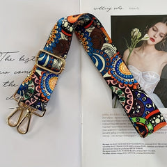 Vintage Ethnic Pattern Adjustable Bag Strap