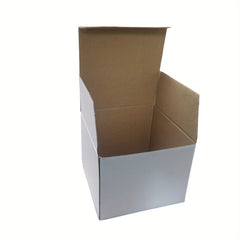 100pc Corrugated Paper Box 12.5x12.5x12.0cm