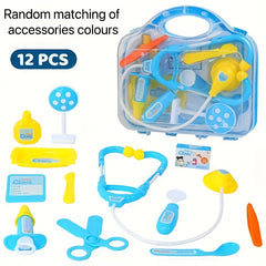 Kids Doctor Play Kit Medical Toy Set Stethoscope Syringe