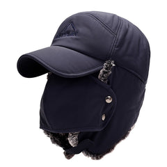 Thickened Velvet Trapper Hat Windproof Warm Hat