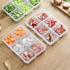 Preparation Lunch Box Freeze Meat Onion Ginger Garlic Storage