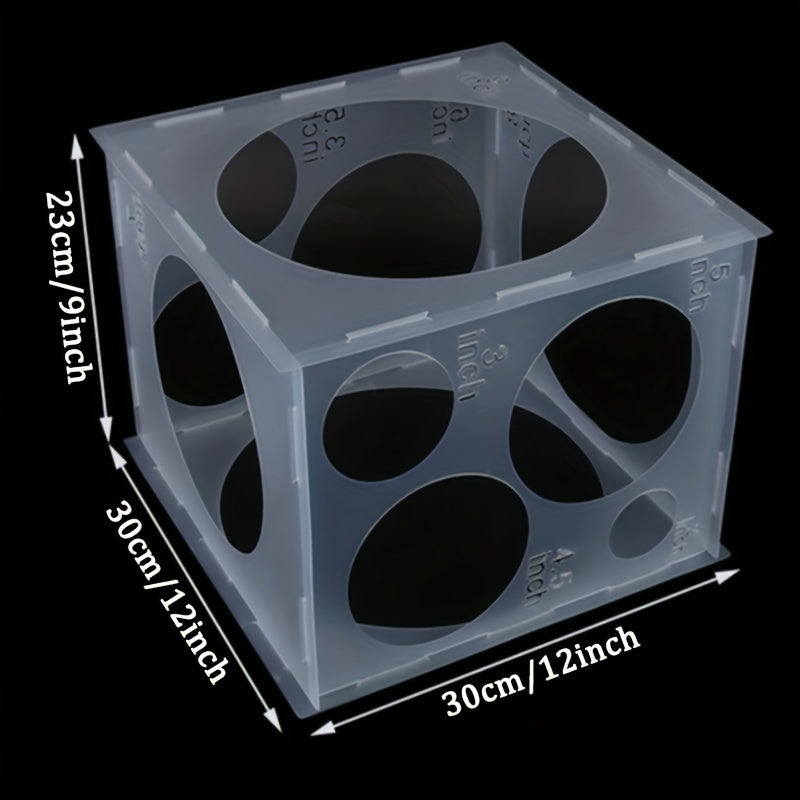 Balloon Sizer Measurement Box Transparent Balloon Accessories for Party Wedding