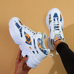 Women's Comfort Running Shoes Lace Up Walking Shoes