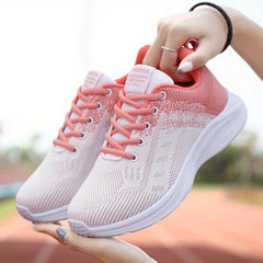 Women's Breathable Ombre Running Shoes Non Slip Sneakers