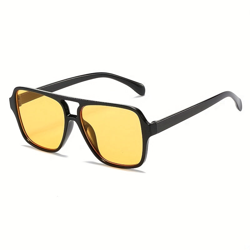 Men's Aviator Sunglasses Windproof Goggles Night Vision Lenses