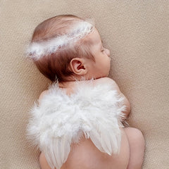 Angel Wings Baby Photography 2pcs Set Props
