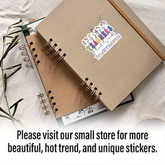 Teachers Plant Seeds That Grow Forever Vinyl Stickers Vibrant Colorful