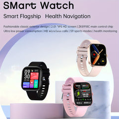 HD Touch Screen Smart Watch 100 Exercise Modes Pedometer