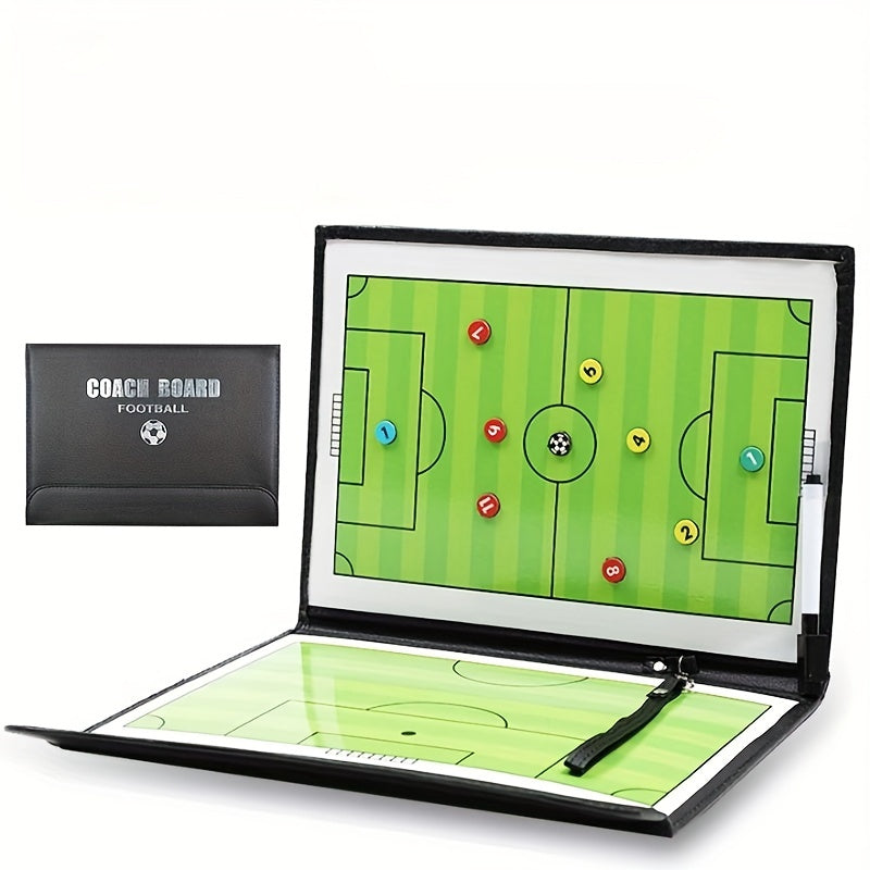 Coach Clipboard Magnetic Teaching Board Portable Basketball Strategy