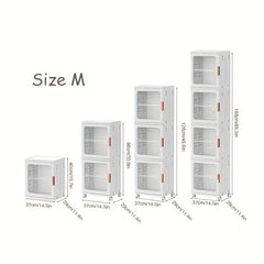Storage Cabinet - Clothes Toy Plastic Snack Organizer B