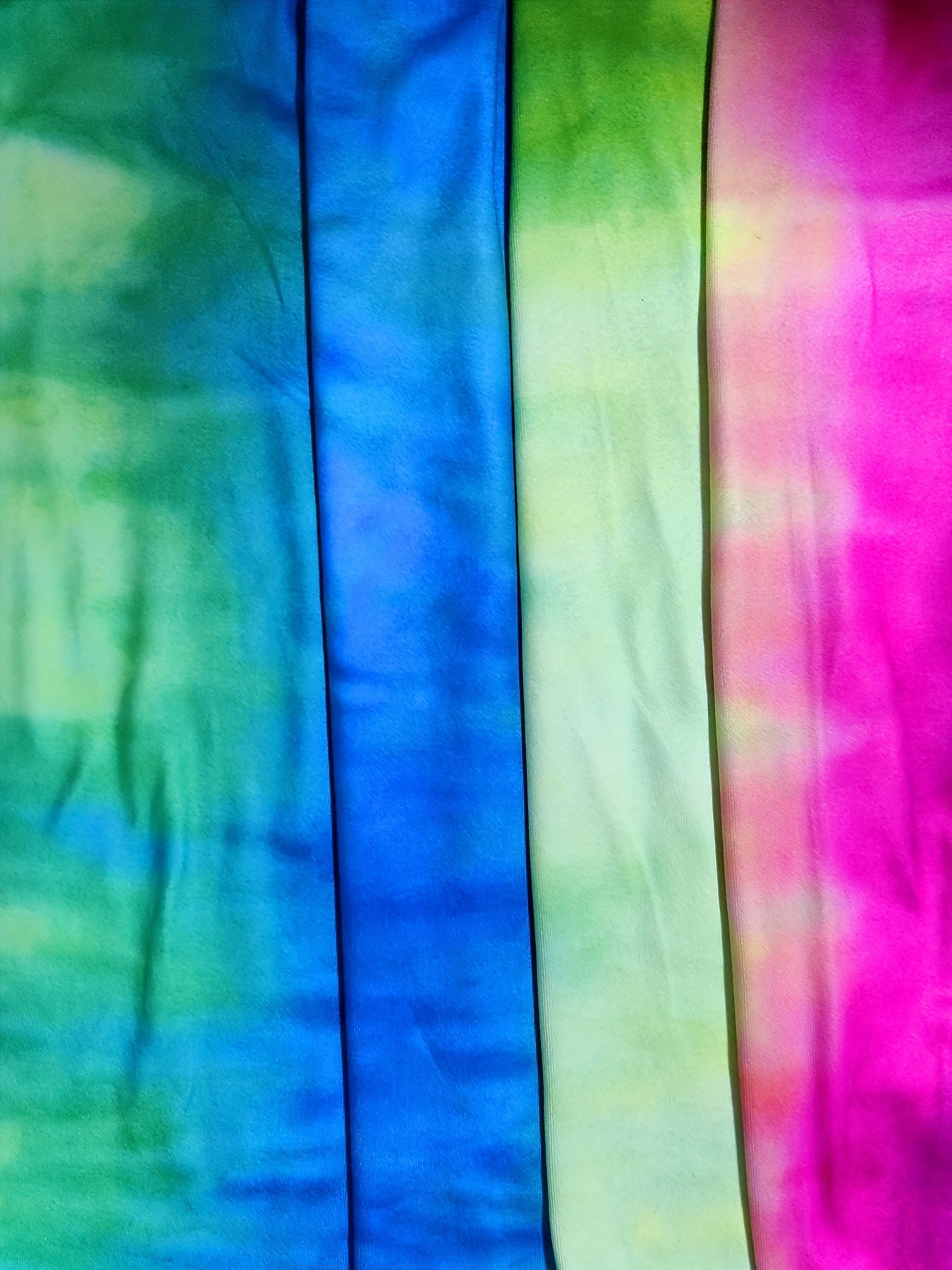 Tie Dye Print Knot Tie Front Maxi Tank Dress