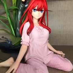 Pajama Girl Anime Model Figures Computer Case Decoration