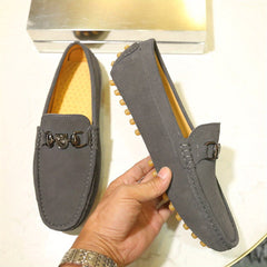 Men's Comfy Moc Toe Loafer Shoes Non-slip Slip On Driving Shoes