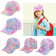 Tie Dye Baseball Cap Sun Protection Comfortable Breathable Cap
