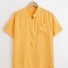 Men's Short Sleeve Leisure Shirt for Spring & Summer