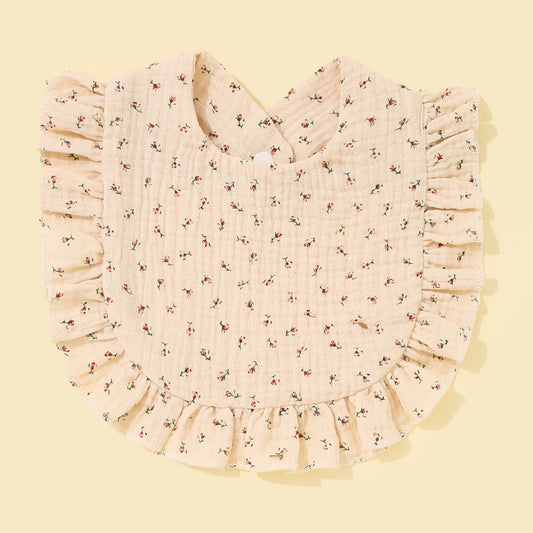 Baby Heart Flower Waterproof Snap Button Water Towel