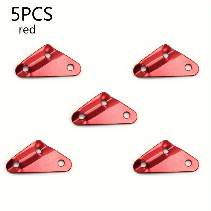 10pcs Tent Rope Buckles Aluminum Alloy Camping Wind Rope Stopper
