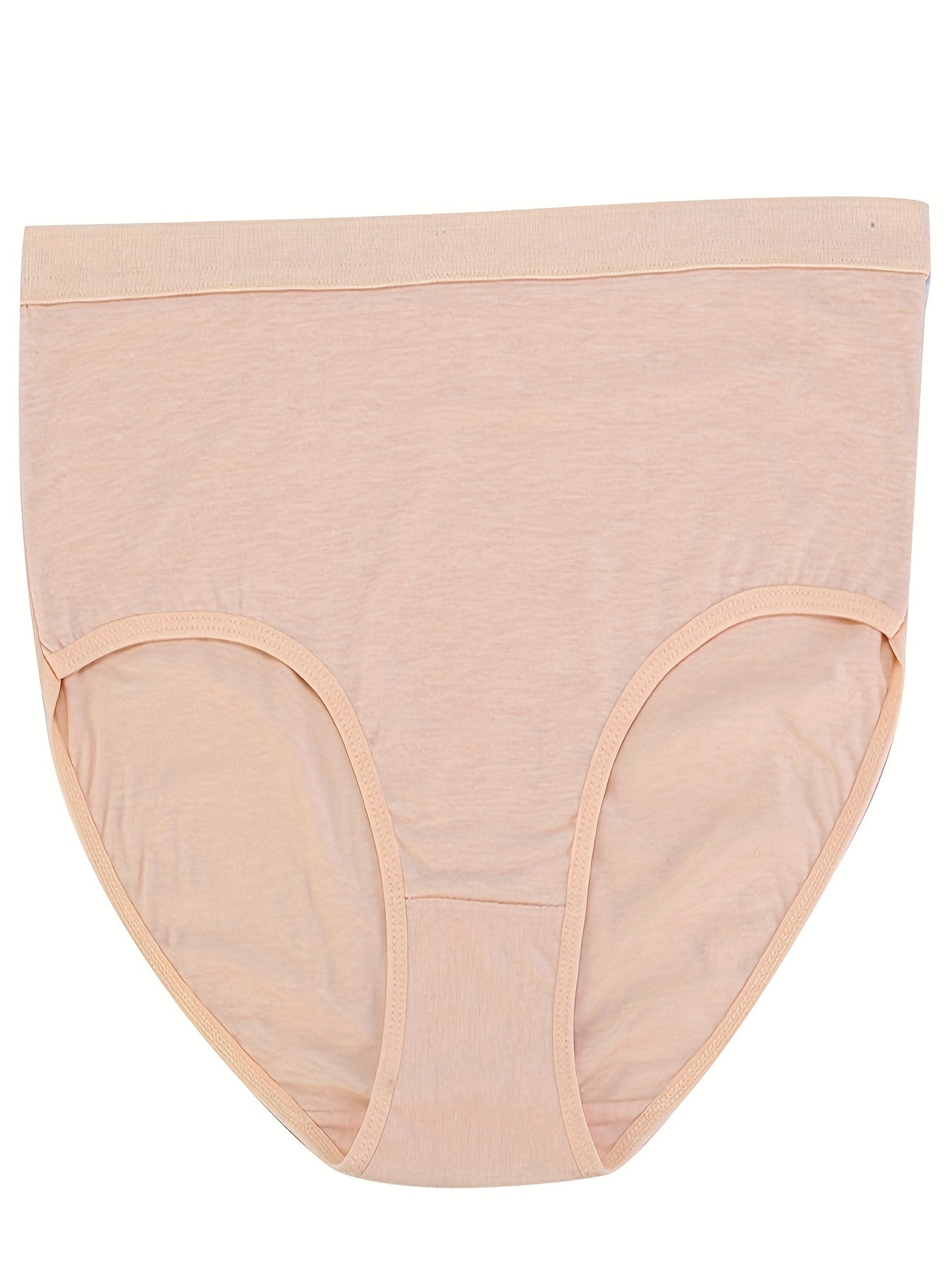 4 Pack Plus Size High Rise Panties Set