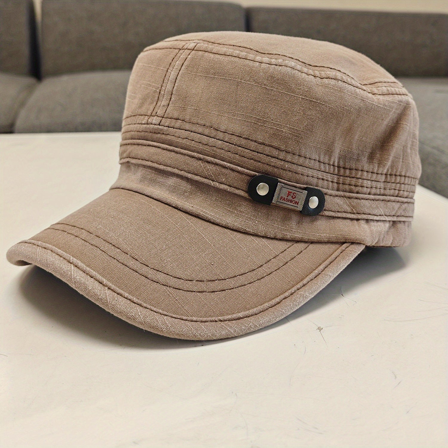 Casual Flat Cap Baseball Cap Military Cap Sun Hat One Size Men Women