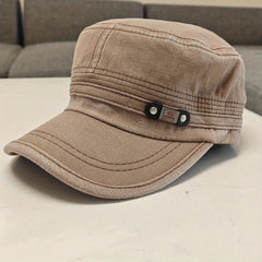 Casual Flat Cap Baseball Cap Military Cap Sun Hat One Size Men Women