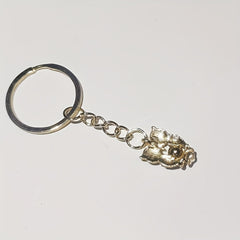 Rhinestone Owl Keychain Bag Charm Customizable Gift
