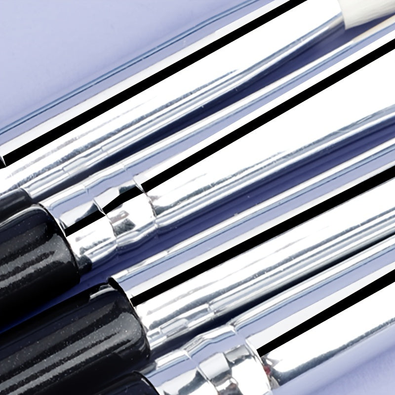 7pcs Eyeshadow Brush Eye Blender Kit Wooden Handle Vegan Makeup Tool