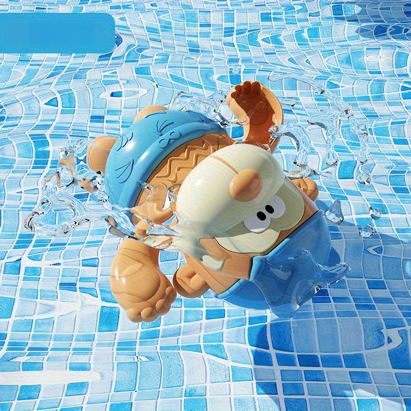 Interactive Monkey Bath Toy Enhances Coordination Durable ABS Perfect Gift