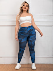 Camo Print High Stretch Leggings