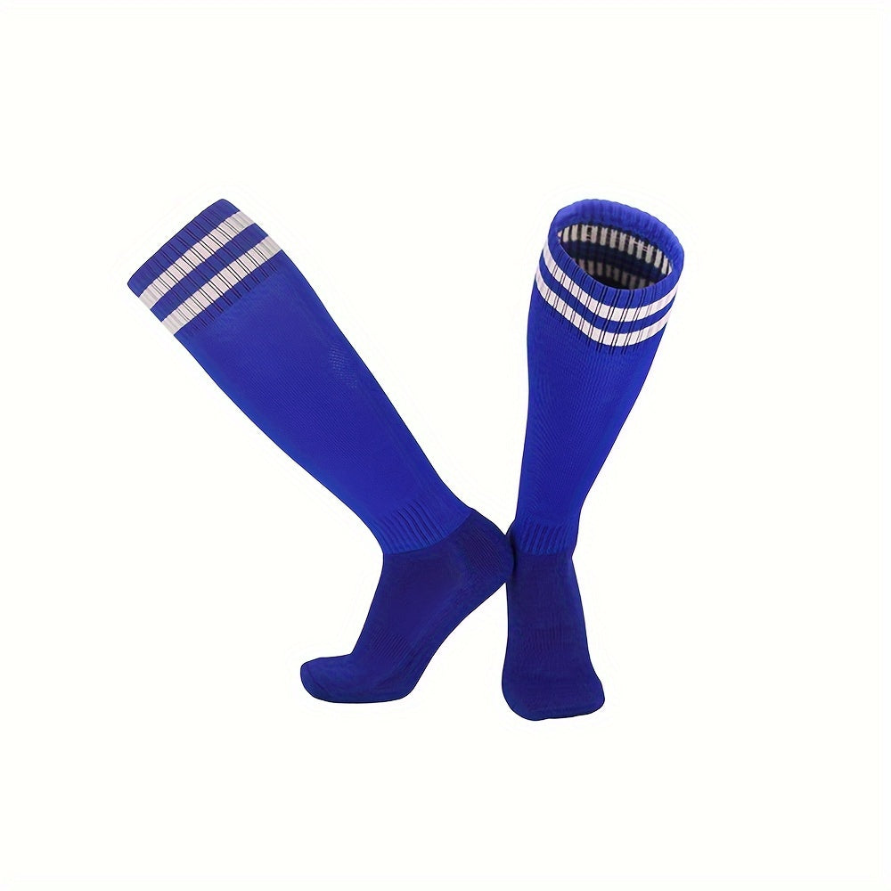 Non-slip Soccer Socks - Striped Compression Socks for Adults & Children