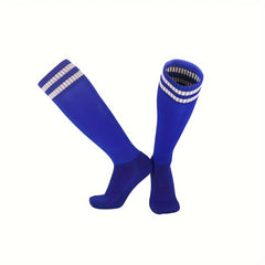 Non-slip Soccer Socks - Striped Compression Socks for Adults & Children