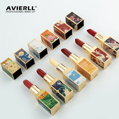 Matte Velvet Lipstick Set Chinese Traditional Printed