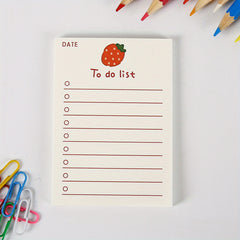 Fruit Bear Sticky Note Ins Girl Heart Small Book 50 Sheets