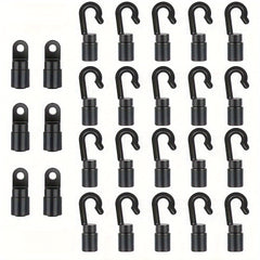 26 Pcs Bungee Shock Cord Hook For 1 4 Inch Cord Rope Kayaks