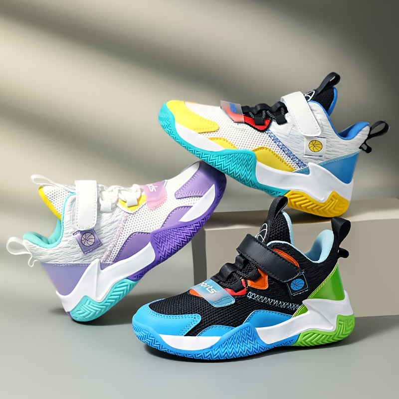 Boys' Comfy Non Slip Basketball Shoes