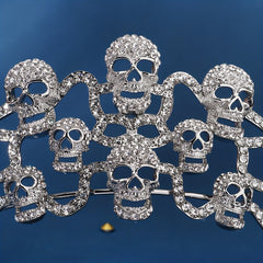 Skull Shape Headband Halloween Party Jewelry Tiara Hair Accessories