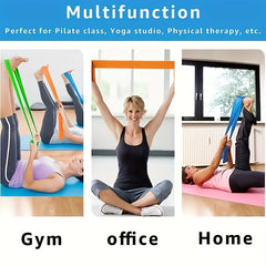 Solid Yoga Elastic Band TPE Fitness Resistance Band